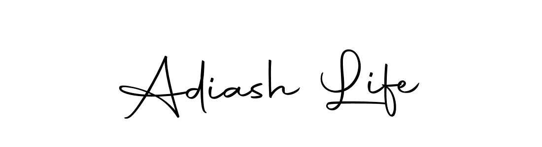 The best way (Autography-DOLnW) to make a short signature is to pick only two or three words in your name. The name Adiash Life include a total of six letters. For converting this name. Adiash Life signature style 10 images and pictures png