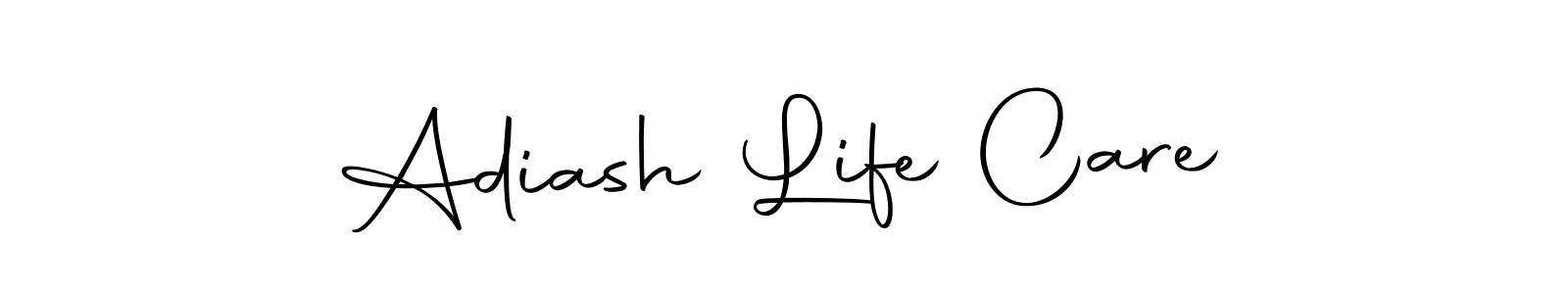 How to make Adiash Life Care signature? Autography-DOLnW is a professional autograph style. Create handwritten signature for Adiash Life Care name. Adiash Life Care signature style 10 images and pictures png