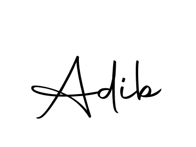 Adib stylish signature style. Best Handwritten Sign (Autography-DOLnW) for my name. Handwritten Signature Collection Ideas for my name Adib. Adib signature style 10 images and pictures png