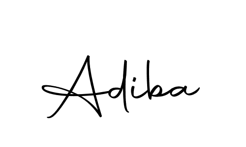 How to make Adiba signature? Autography-DOLnW is a professional autograph style. Create handwritten signature for Adiba name. Adiba signature style 10 images and pictures png