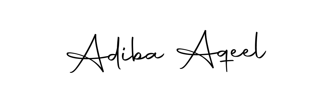 Also we have Adiba Aqeel name is the best signature style. Create professional handwritten signature collection using Autography-DOLnW autograph style. Adiba Aqeel signature style 10 images and pictures png