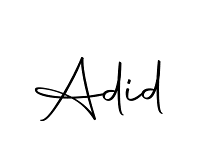 Autography-DOLnW is a professional signature style that is perfect for those who want to add a touch of class to their signature. It is also a great choice for those who want to make their signature more unique. Get Adid name to fancy signature for free. Adid signature style 10 images and pictures png