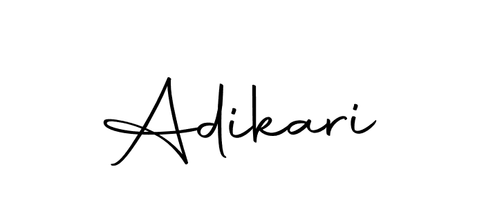 Make a beautiful signature design for name Adikari. With this signature (Autography-DOLnW) style, you can create a handwritten signature for free. Adikari signature style 10 images and pictures png