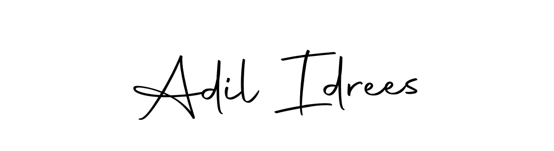 Adil Idrees stylish signature style. Best Handwritten Sign (Autography-DOLnW) for my name. Handwritten Signature Collection Ideas for my name Adil Idrees. Adil Idrees signature style 10 images and pictures png