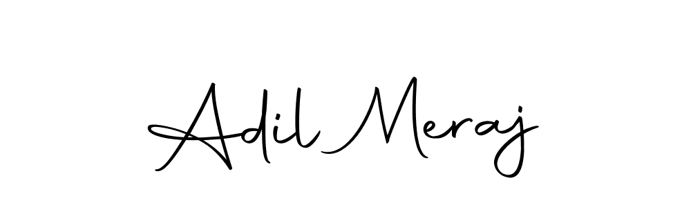 if you are searching for the best signature style for your name Adil Meraj. so please give up your signature search. here we have designed multiple signature styles  using Autography-DOLnW. Adil Meraj signature style 10 images and pictures png