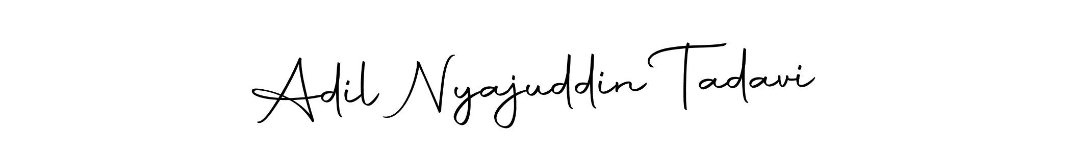 You should practise on your own different ways (Autography-DOLnW) to write your name (Adil Nyajuddin Tadavi) in signature. don't let someone else do it for you. Adil Nyajuddin Tadavi signature style 10 images and pictures png