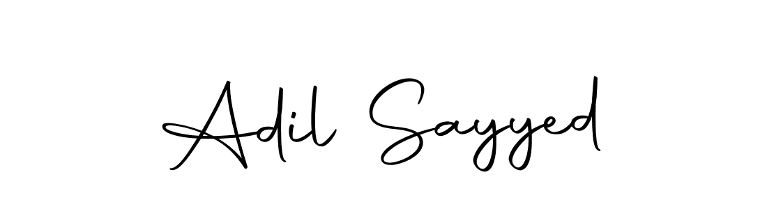 if you are searching for the best signature style for your name Adil Sayyed. so please give up your signature search. here we have designed multiple signature styles  using Autography-DOLnW. Adil Sayyed signature style 10 images and pictures png