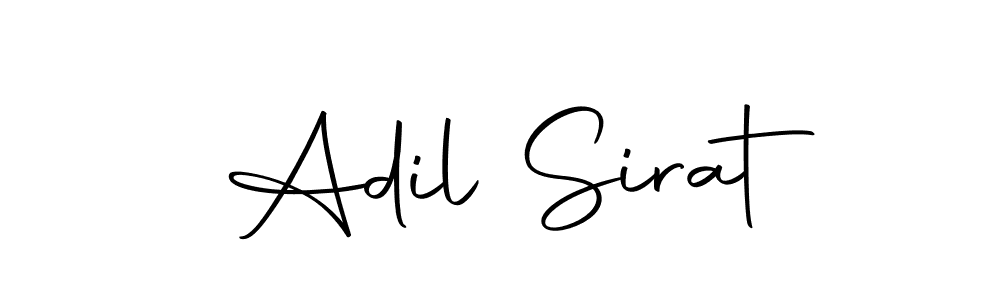 Use a signature maker to create a handwritten signature online. With this signature software, you can design (Autography-DOLnW) your own signature for name Adil Sirat. Adil Sirat signature style 10 images and pictures png