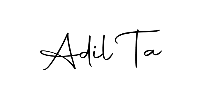 Adil Ta stylish signature style. Best Handwritten Sign (Autography-DOLnW) for my name. Handwritten Signature Collection Ideas for my name Adil Ta. Adil Ta signature style 10 images and pictures png