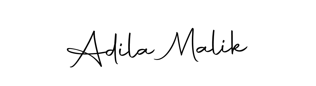 Create a beautiful signature design for name Adila Malik. With this signature (Autography-DOLnW) fonts, you can make a handwritten signature for free. Adila Malik signature style 10 images and pictures png