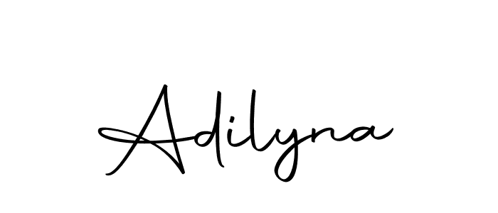 Design your own signature with our free online signature maker. With this signature software, you can create a handwritten (Autography-DOLnW) signature for name Adilyna. Adilyna signature style 10 images and pictures png