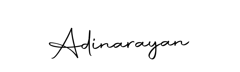 Create a beautiful signature design for name Adinarayan. With this signature (Autography-DOLnW) fonts, you can make a handwritten signature for free. Adinarayan signature style 10 images and pictures png