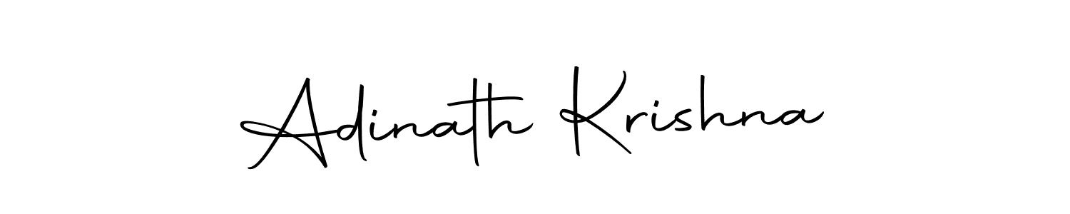 Create a beautiful signature design for name Adinath Krishna. With this signature (Autography-DOLnW) fonts, you can make a handwritten signature for free. Adinath Krishna signature style 10 images and pictures png