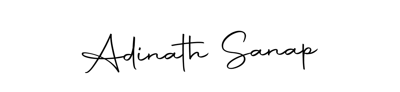 Use a signature maker to create a handwritten signature online. With this signature software, you can design (Autography-DOLnW) your own signature for name Adinath Sanap. Adinath Sanap signature style 10 images and pictures png