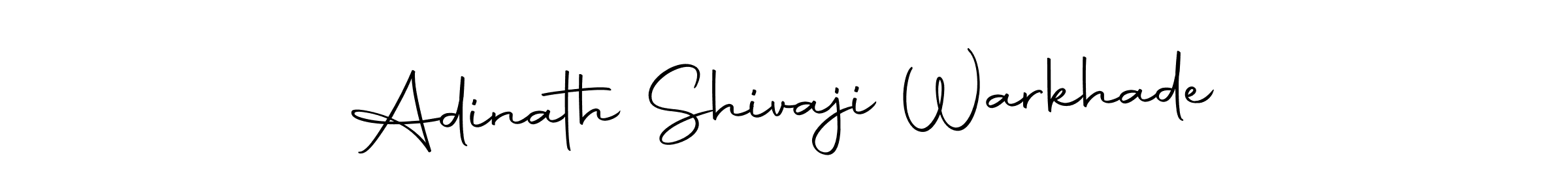 Make a beautiful signature design for name Adinath Shivaji Warkhade. Use this online signature maker to create a handwritten signature for free. Adinath Shivaji Warkhade signature style 10 images and pictures png