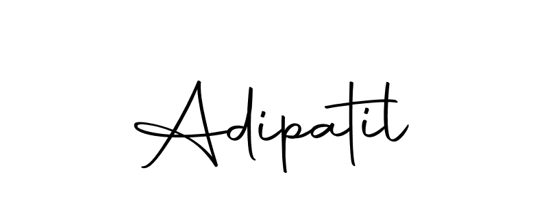 Here are the top 10 professional signature styles for the name Adipatil. These are the best autograph styles you can use for your name. Adipatil signature style 10 images and pictures png