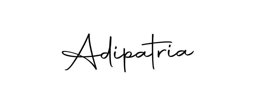 How to make Adipatria name signature. Use Autography-DOLnW style for creating short signs online. This is the latest handwritten sign. Adipatria signature style 10 images and pictures png