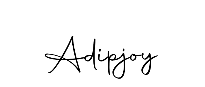 You should practise on your own different ways (Autography-DOLnW) to write your name (Adipjoy) in signature. don't let someone else do it for you. Adipjoy signature style 10 images and pictures png