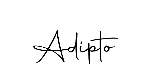 if you are searching for the best signature style for your name Adipto. so please give up your signature search. here we have designed multiple signature styles  using Autography-DOLnW. Adipto signature style 10 images and pictures png