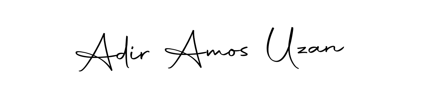 Autography-DOLnW is a professional signature style that is perfect for those who want to add a touch of class to their signature. It is also a great choice for those who want to make their signature more unique. Get Adir Amos Uzan name to fancy signature for free. Adir Amos Uzan signature style 10 images and pictures png