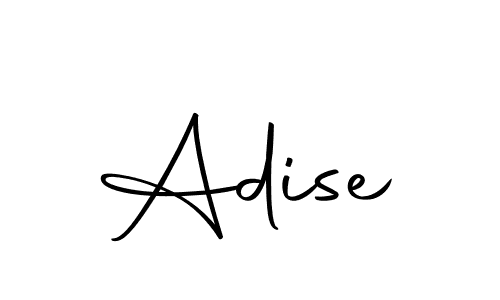 Use a signature maker to create a handwritten signature online. With this signature software, you can design (Autography-DOLnW) your own signature for name Adise. Adise signature style 10 images and pictures png