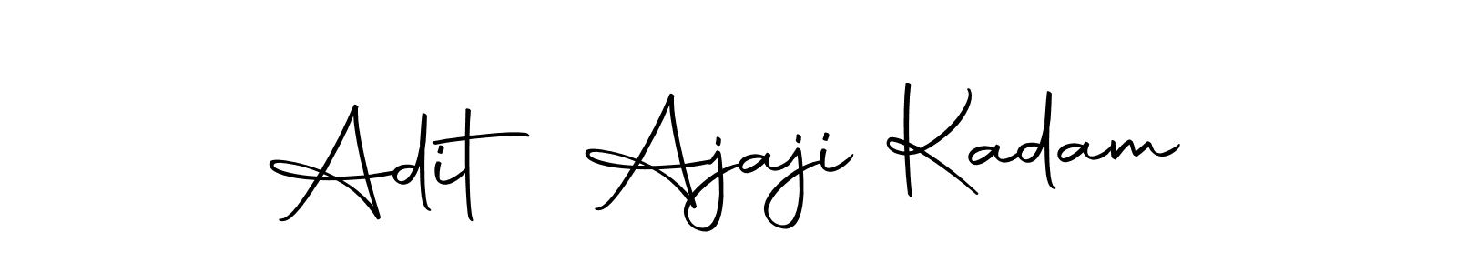 Make a beautiful signature design for name Adit Ajaji Kadam. With this signature (Autography-DOLnW) style, you can create a handwritten signature for free. Adit Ajaji Kadam signature style 10 images and pictures png