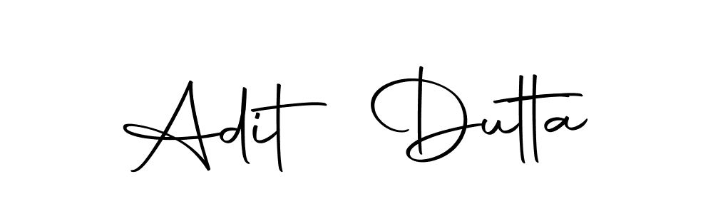 You should practise on your own different ways (Autography-DOLnW) to write your name (Adit Dutta) in signature. don't let someone else do it for you. Adit Dutta signature style 10 images and pictures png