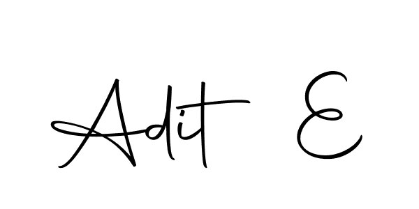 Make a beautiful signature design for name Adit E. With this signature (Autography-DOLnW) style, you can create a handwritten signature for free. Adit E signature style 10 images and pictures png