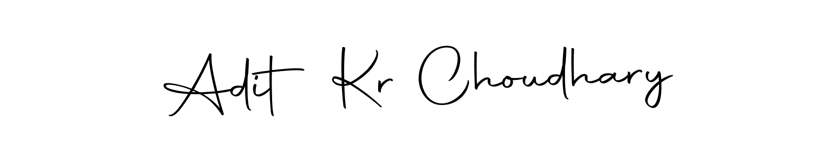 You can use this online signature creator to create a handwritten signature for the name Adit Kr Choudhary. This is the best online autograph maker. Adit Kr Choudhary signature style 10 images and pictures png
