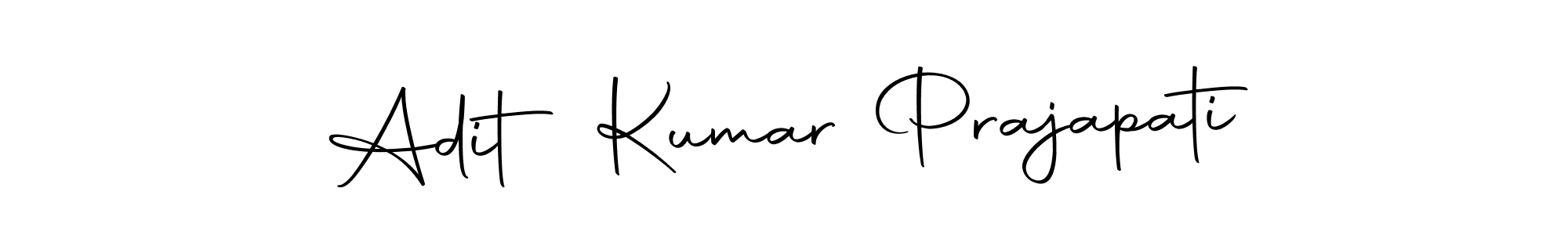 How to make Adit Kumar Prajapati signature? Autography-DOLnW is a professional autograph style. Create handwritten signature for Adit Kumar Prajapati name. Adit Kumar Prajapati signature style 10 images and pictures png