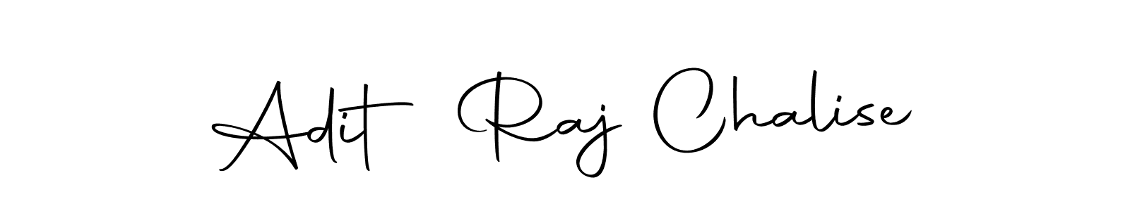 Also we have Adit Raj Chalise name is the best signature style. Create professional handwritten signature collection using Autography-DOLnW autograph style. Adit Raj Chalise signature style 10 images and pictures png