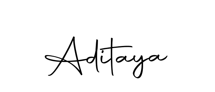 You should practise on your own different ways (Autography-DOLnW) to write your name (Aditaya) in signature. don't let someone else do it for you. Aditaya signature style 10 images and pictures png