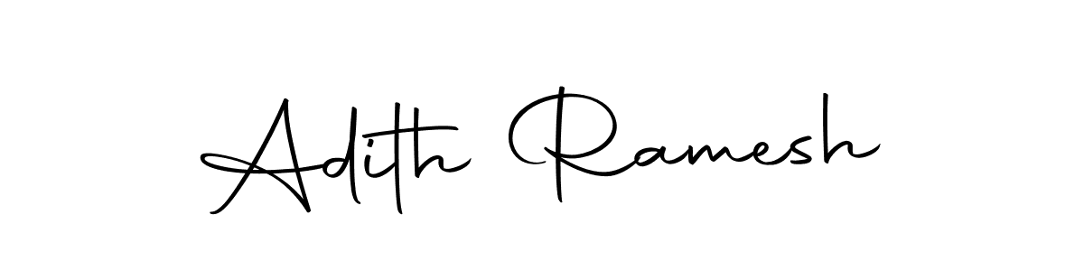 Make a beautiful signature design for name Adith Ramesh. Use this online signature maker to create a handwritten signature for free. Adith Ramesh signature style 10 images and pictures png