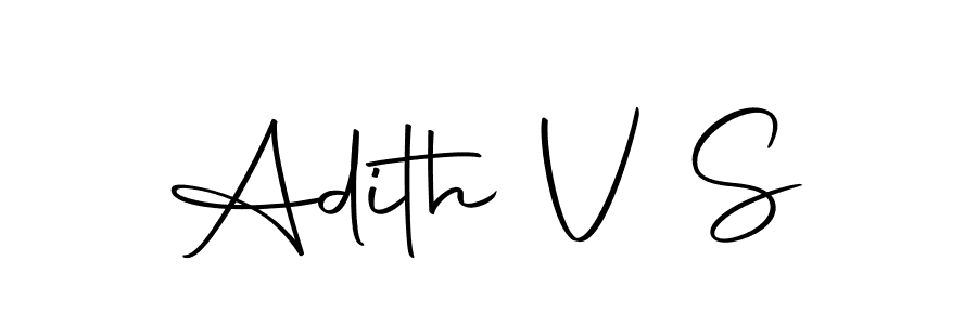 You can use this online signature creator to create a handwritten signature for the name Adith V S. This is the best online autograph maker. Adith V S signature style 10 images and pictures png
