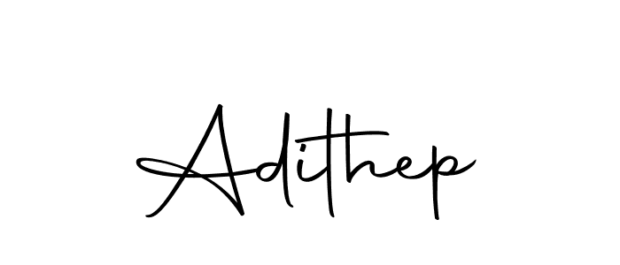 You should practise on your own different ways (Autography-DOLnW) to write your name (Adithep) in signature. don't let someone else do it for you. Adithep signature style 10 images and pictures png