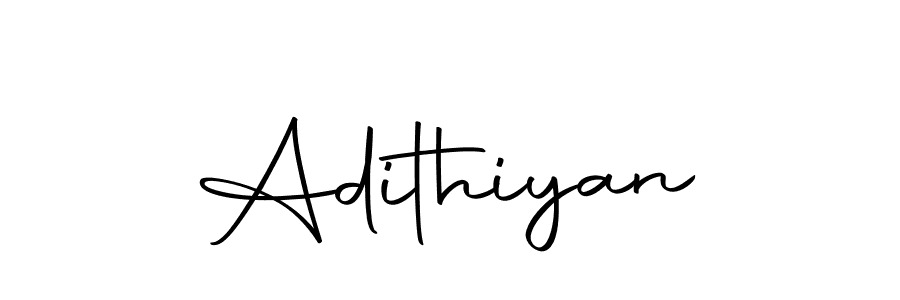 Design your own signature with our free online signature maker. With this signature software, you can create a handwritten (Autography-DOLnW) signature for name Adithiyan. Adithiyan signature style 10 images and pictures png