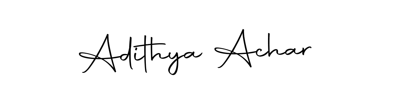 You should practise on your own different ways (Autography-DOLnW) to write your name (Adithya Achar) in signature. don't let someone else do it for you. Adithya Achar signature style 10 images and pictures png
