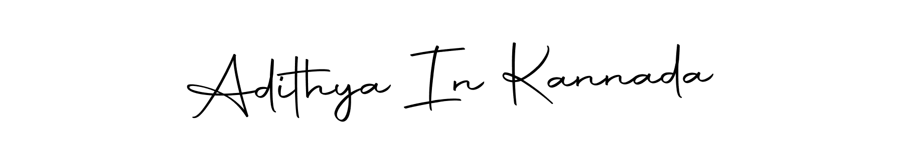 Use a signature maker to create a handwritten signature online. With this signature software, you can design (Autography-DOLnW) your own signature for name Adithya In Kannada. Adithya In Kannada signature style 10 images and pictures png