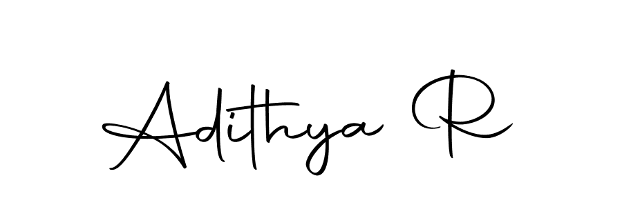You should practise on your own different ways (Autography-DOLnW) to write your name (Adithya R) in signature. don't let someone else do it for you. Adithya R signature style 10 images and pictures png