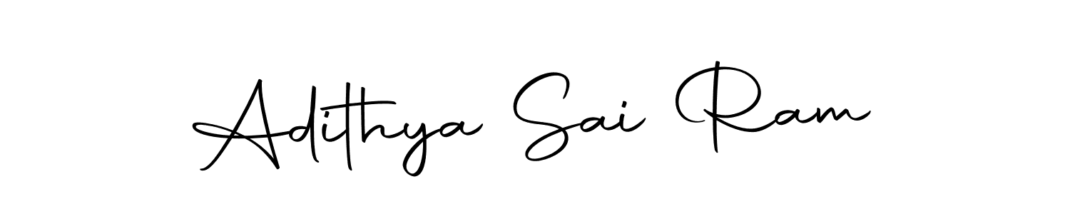 The best way (Autography-DOLnW) to make a short signature is to pick only two or three words in your name. The name Adithya Sai Ram include a total of six letters. For converting this name. Adithya Sai Ram signature style 10 images and pictures png