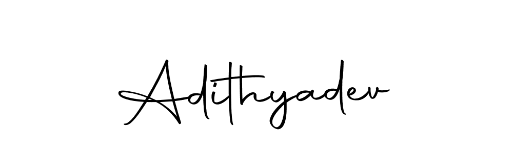 Design your own signature with our free online signature maker. With this signature software, you can create a handwritten (Autography-DOLnW) signature for name Adithyadev. Adithyadev signature style 10 images and pictures png