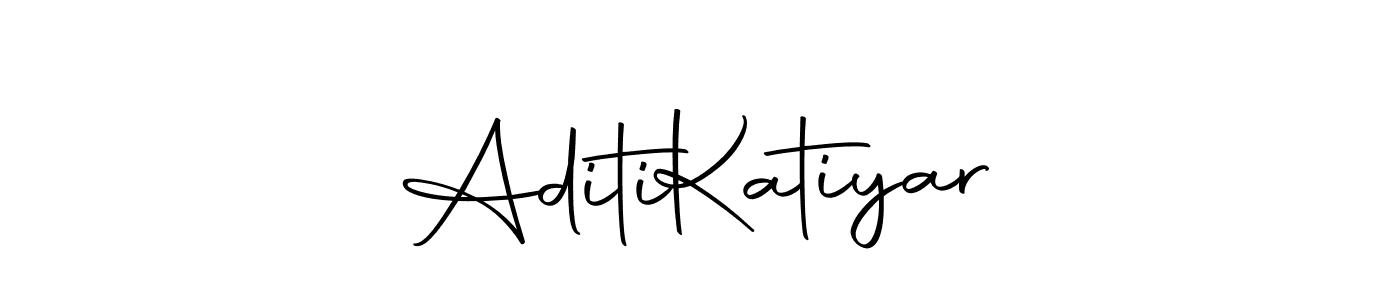 You can use this online signature creator to create a handwritten signature for the name Aditi  Katiyar. This is the best online autograph maker. Aditi  Katiyar signature style 10 images and pictures png