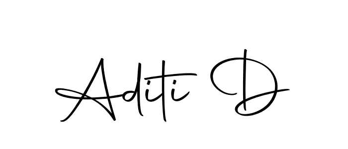 Also we have Aditi D name is the best signature style. Create professional handwritten signature collection using Autography-DOLnW autograph style. Aditi D signature style 10 images and pictures png