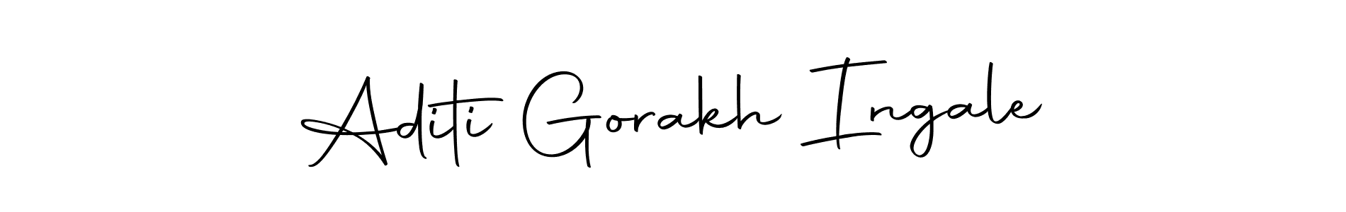 Here are the top 10 professional signature styles for the name Aditi Gorakh Ingale. These are the best autograph styles you can use for your name. Aditi Gorakh Ingale signature style 10 images and pictures png