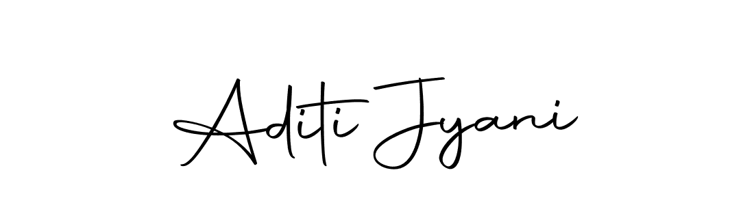 Also we have Aditi Jyani name is the best signature style. Create professional handwritten signature collection using Autography-DOLnW autograph style. Aditi Jyani signature style 10 images and pictures png