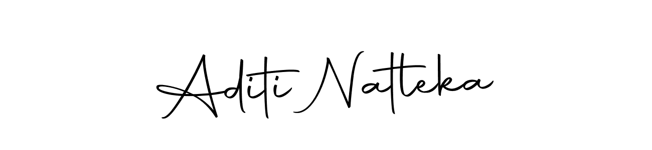Autography-DOLnW is a professional signature style that is perfect for those who want to add a touch of class to their signature. It is also a great choice for those who want to make their signature more unique. Get Aditi Natleka name to fancy signature for free. Aditi Natleka signature style 10 images and pictures png