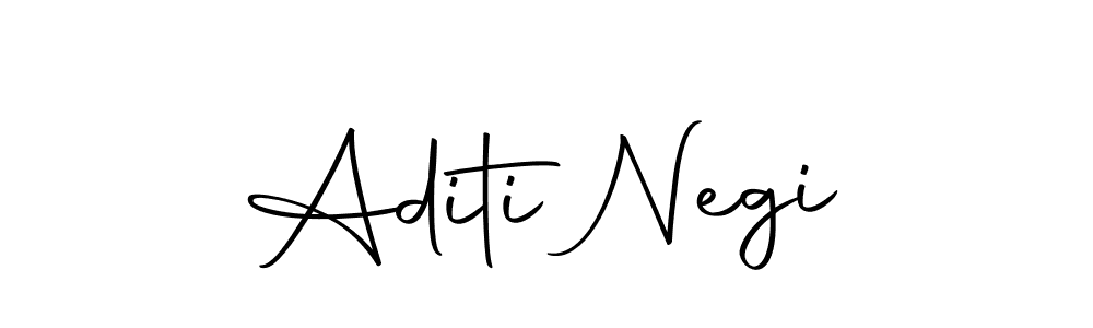 Make a beautiful signature design for name Aditi Negi. With this signature (Autography-DOLnW) style, you can create a handwritten signature for free. Aditi Negi signature style 10 images and pictures png