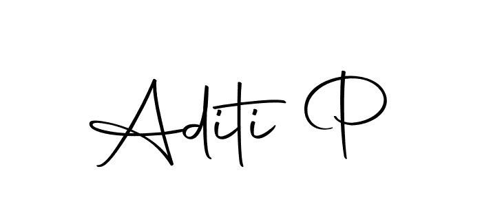 Also we have Aditi P name is the best signature style. Create professional handwritten signature collection using Autography-DOLnW autograph style. Aditi P signature style 10 images and pictures png