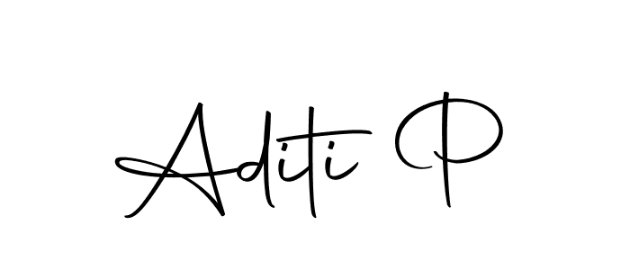 Also we have Aditi P name is the best signature style. Create professional handwritten signature collection using Autography-DOLnW autograph style. Aditi P signature style 10 images and pictures png