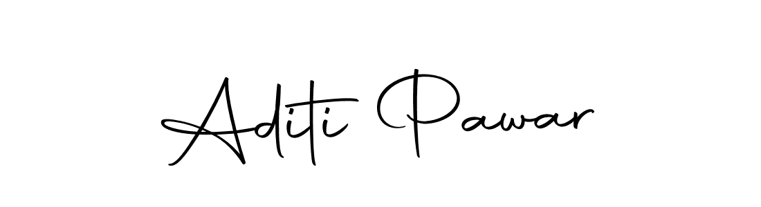 Create a beautiful signature design for name Aditi Pawar. With this signature (Autography-DOLnW) fonts, you can make a handwritten signature for free. Aditi Pawar signature style 10 images and pictures png